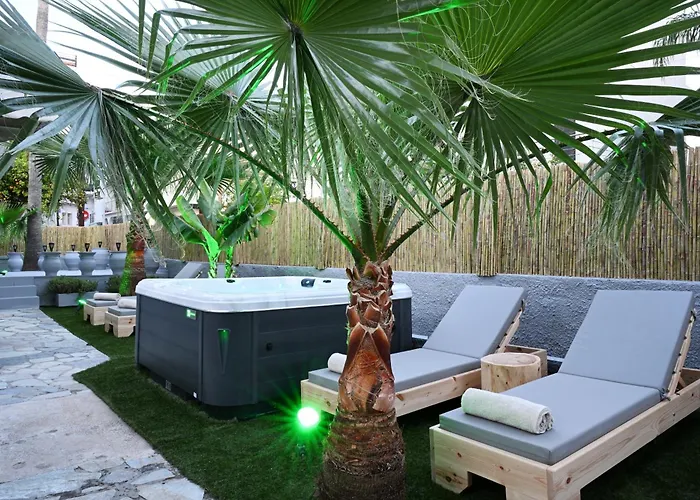 El Dorado Corner With Hot Tub Ferienhaus Chania (Crete)